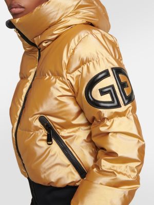Pernata skijaška jakna Goldbergh zlatna