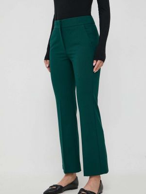 Kalhoty s vysokým pasem Marella zelené