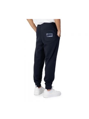 Pantalones de chándal con cordones Armani Exchange azul