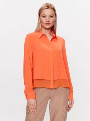 Camicia Dkny arancione