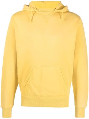 Einfarbiger hoodie Ralph Lauren Rrl gelb
