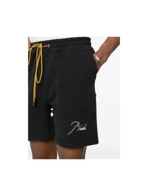 Pantalones cortos con bordado Rhude negro