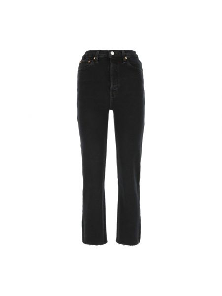 Klassische straight jeans Re/done schwarz
