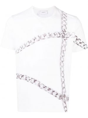 T-shirt à imprimé Ports V blanc