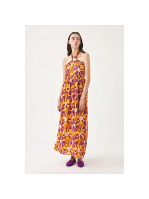 Sukienka długa z otwartymi plecami Antik Batik