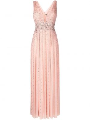 Вечернее платье Jenny Packham - розовый