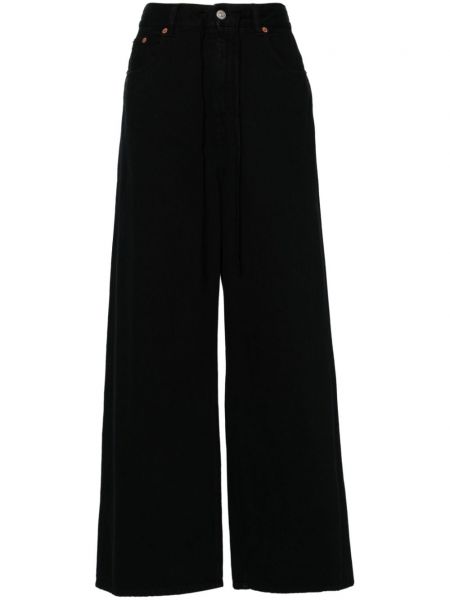 Jeans en coton Mm6 Maison Margiela noir