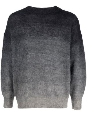 Pull en tricot à motif dégradé Marant gris