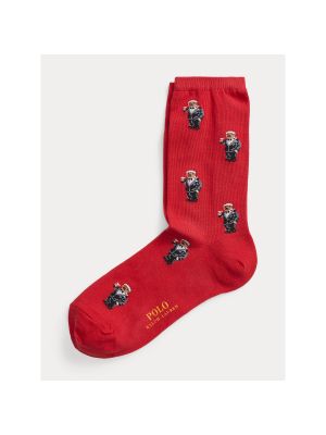 Чорапи Polo Ralph Lauren червено