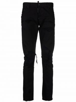 Jeans med normal passform Dsquared2 svart