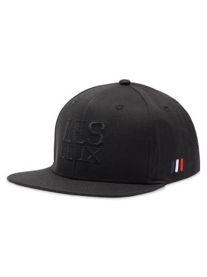Kepurė su snapeliu Les Deux juoda