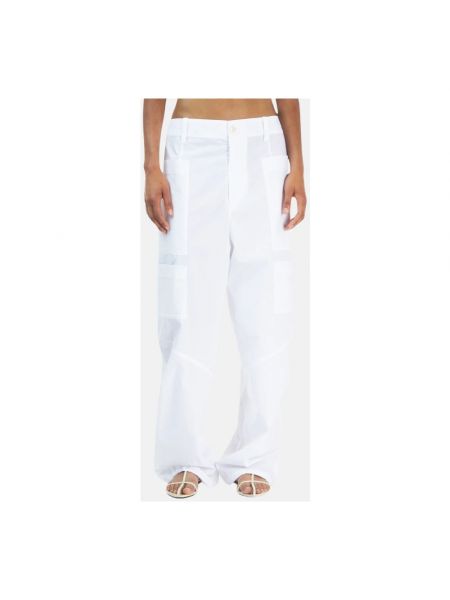 Pantalones cargo con bolsillos Barena Venezia blanco
