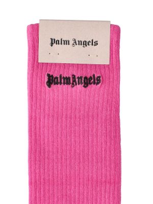 Bavlnené ponožky s výšivkou Palm Angels