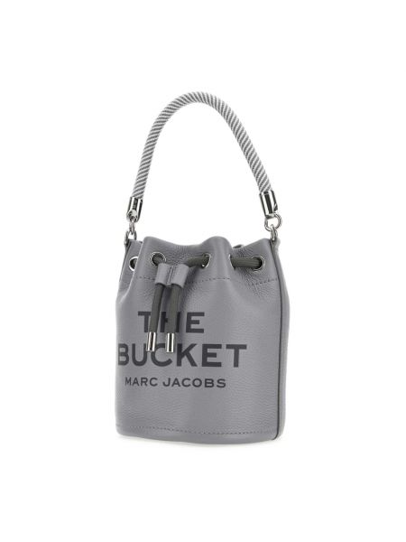 Shopperka skórzana Marc Jacobs szara