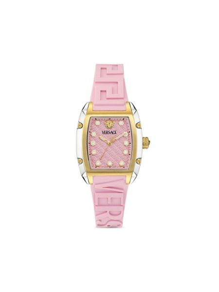 Rokas pulksteņi Versace rozā