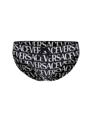 Černé kalhotky Versace Underwear
