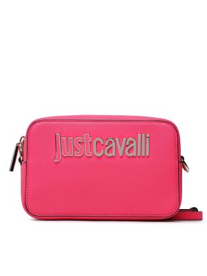 Taška přes rameno Just Cavalli růžová