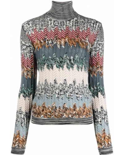 Ull lang genser Missoni svart