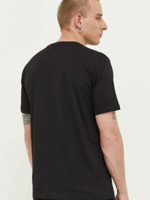 Однотонна бавовняна футболка Nicce чорна