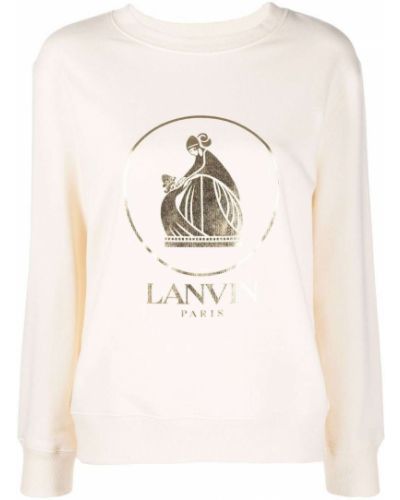 Sudadera con cuello redondo de cuello redondo Lanvin