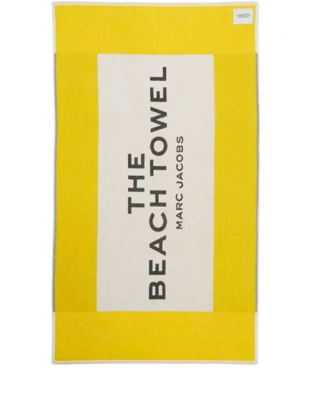 Badeanzug aus baumwoll mit print Marc Jacobs gelb