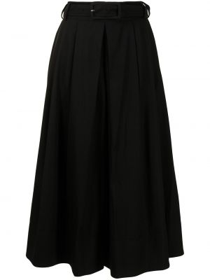 Falda larga Patou negro