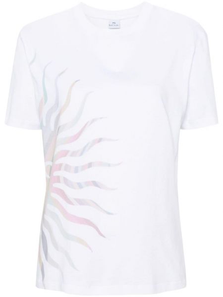 T-shirt à imprimé Ps Paul Smith blanc