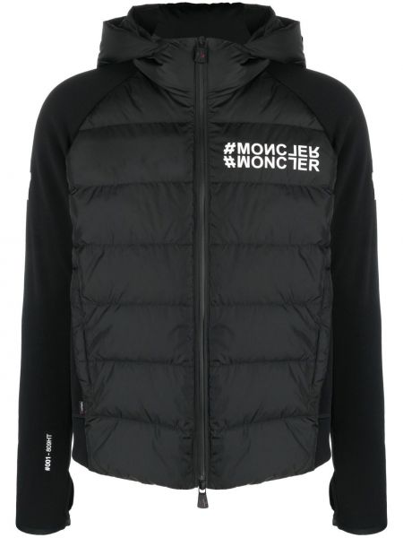 Hoodie Moncler Grenoble svart