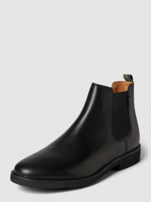 Кожаные ботинки челси Polo Ralph Lauren черные