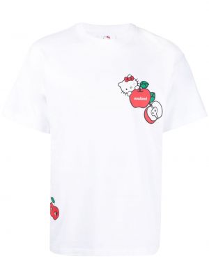 T-shirt con stampa Soulland bianco