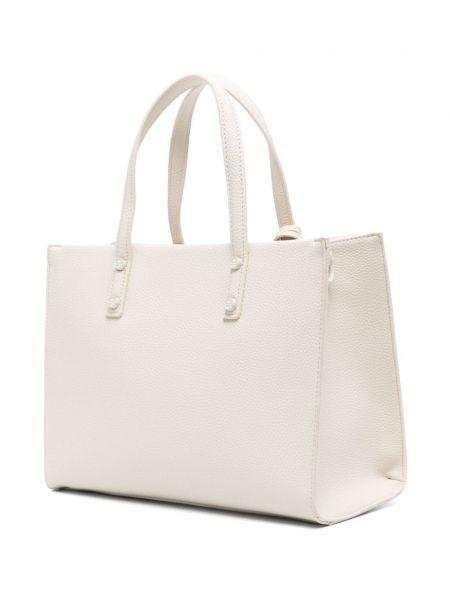 Shopper handtasche V°73 weiß