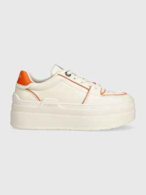 Sneakers Pinko narancsszínű