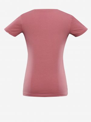 Tričko s potiskem Alpine Pro růžové