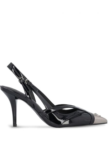 Slingback pumper med stropper Pinko sort