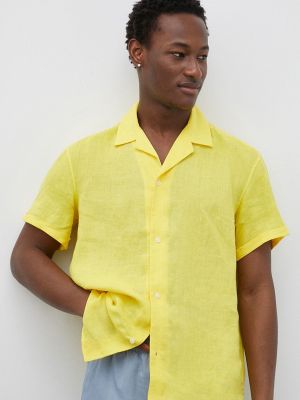 Ленена риза Drykorn жълто