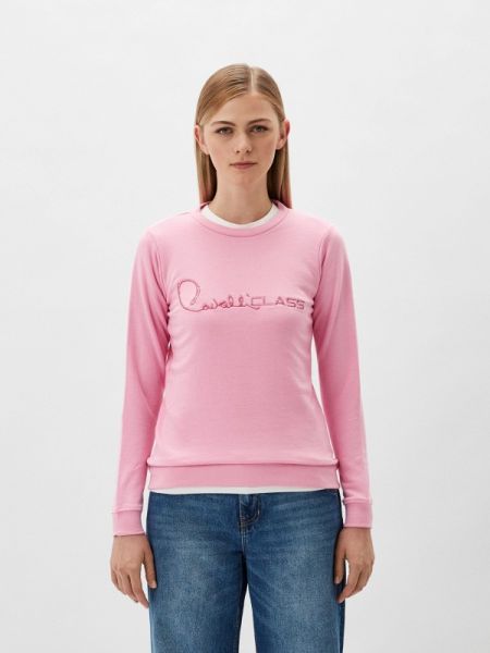 Розовый свитшот Cavalli Class