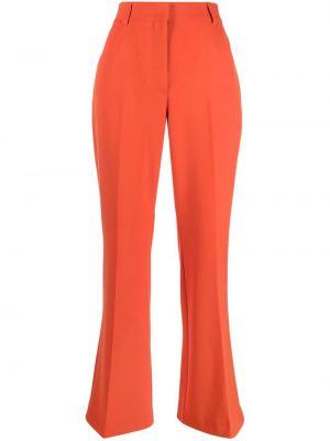 Pantaloni a vita alta con motivo a stelle Stella Mccartney arancione