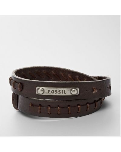 Кожаный браслет Fossil