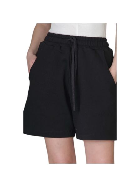 Pantalones cortos de algodón Hinnominate negro