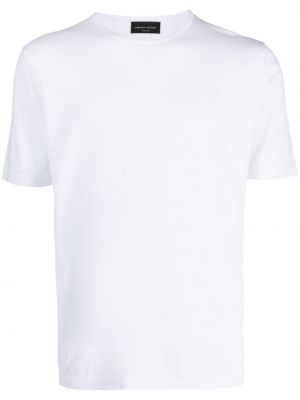 Тениска Roberto Collina бяло