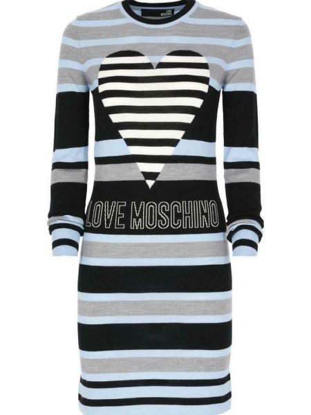 Sweter Love Moschino czarny