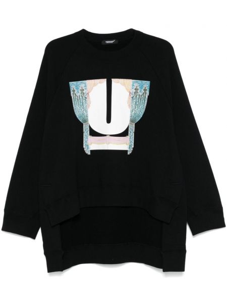 Sweatshirt med print Undercover sort