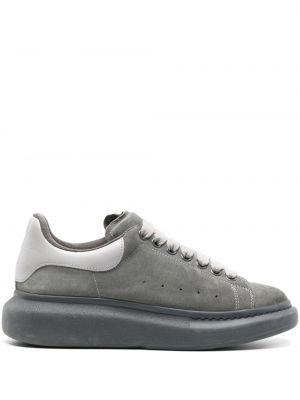 Oversized sneakers σουέντ Alexander Mcqueen Pre-owned γκρι