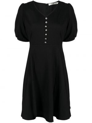 Kleid mit ballonärmeln B+ab schwarz