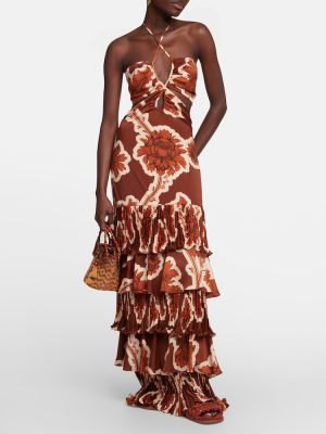 Φλοράλ μάξι φόρεμα Johanna Ortiz