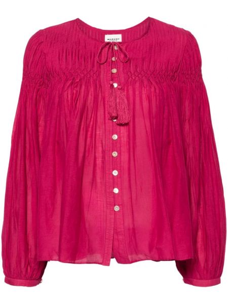 Bluzka Marant Etoile różowa