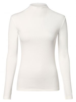 Biała koszulka z długim rękawem z dżerseju Franco Callegari