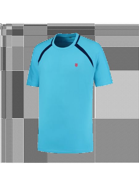Tričko se síťovinou K Swiss modré