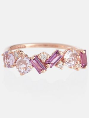 Prstan iz rožnatega zlata Suzanne Kalan