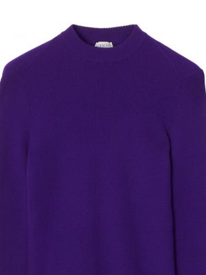 Pull en tricot Burberry violet
